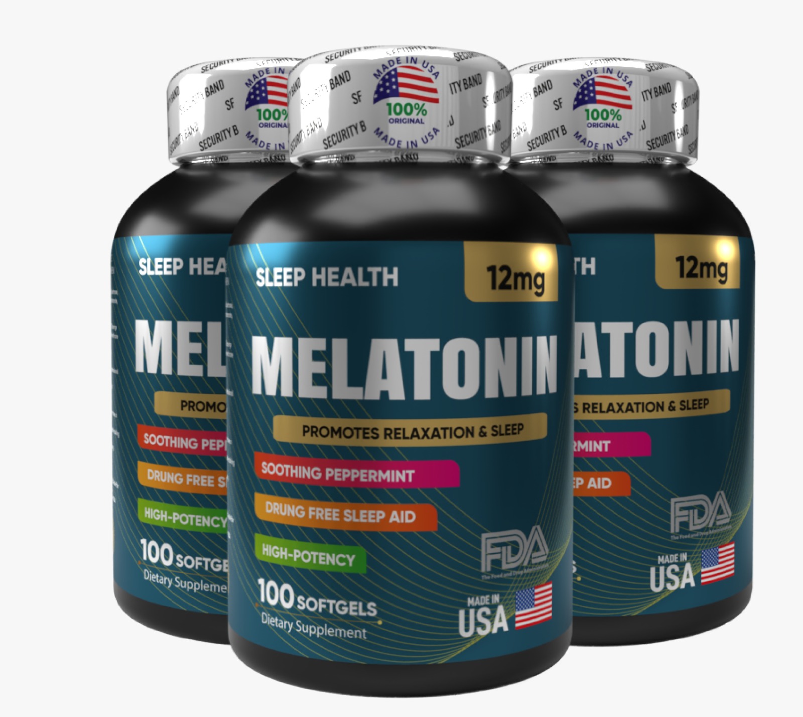 MELATONINA X 100 SOFGELS X 3